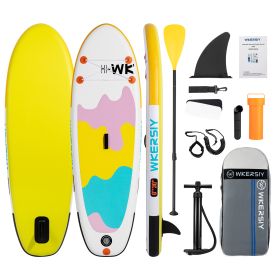 inflatable paddle board 8'  Kids Sup including sup paddle, paddleboard backpack, pump, leash